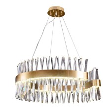 Crystal chandelier Gerhort G21063/80AB, 120x80x80 cm, bronze color