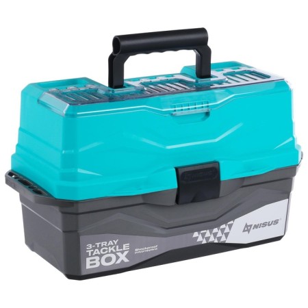 Fishing box Tackle Box Trick -heating Nisus, turquoise-1