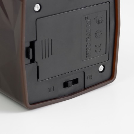 Lava-lamp "Bear" LED 2W from batteries 3haa brown 7x7x24 cm-8