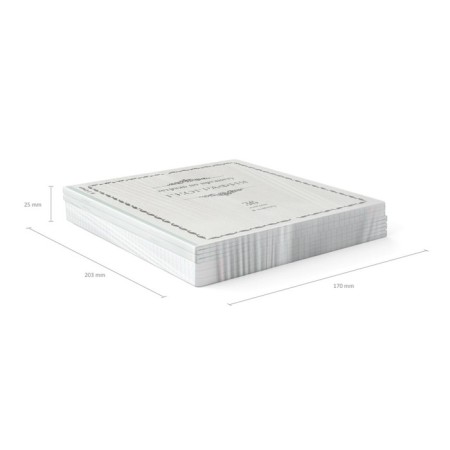 Subject notebook, 36 sheets, cell, geography, erichkrause, "Akademkniga", coated cardboard, unit offset 100%, information block-5
