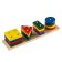 Pyramid logical "figures", glossy color