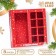 Box for 8 sweets + chocolate "Snowmen", 17.7 x 17.85 x 3.85 cm