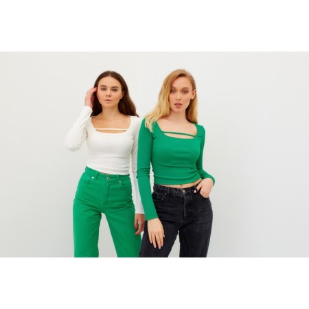 Female jumper with a neckline Mist, p. 48-50, white-6