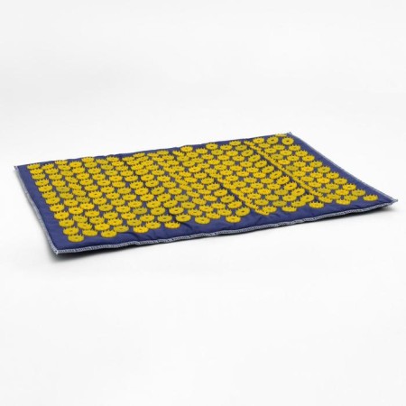 AZOVMED applicators set: "rug" on a soft substrate, 242 spines, 41x60 cm + "roller", 90 spines, 38x10 cm, blue-yellow-7