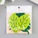 Decor for the creativity of the felt "Birch leaflet" (set of 5 pcs) 10x6 cm
