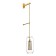 Sconces st. SL1048.311.01. Gerrit. 1x40 W, E14, 15x120 cm, brass color