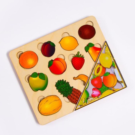 Developing board "Big Fruits", 2 layers