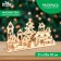 New Year's blanks for creativity. Decoration for the house "New Year! City"