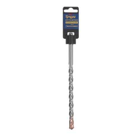 Tundra concrete drill, cross tip, double spiral, SDS-Plus, 12 x 210 mm-4