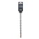 Tundra concrete drill, cross tip, double spiral, SDS-Plus, 12 x 210 mm