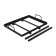 Boyscout-Grill slab, from natural natural stone, 40x30x3 cm