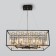 Suspended Bogate’s Cella 377/9, E14, 9x60W, 650x650x950 mm, gold, black