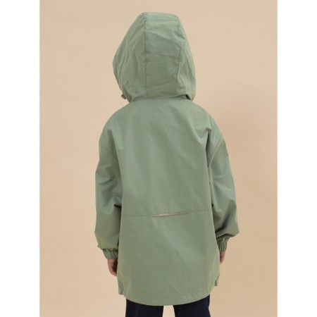Windbreaker for boys, height 104 cm, green color-8