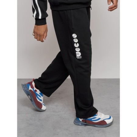 Sports suit men's, size 56, black color-9