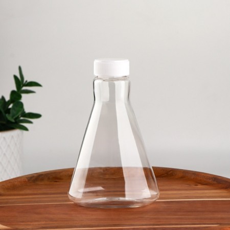 Storage bottle, 200 ml, transparent/white color-2