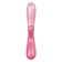 Satiffyer Hot Lover vibrator with clitoral stimulant, pink color