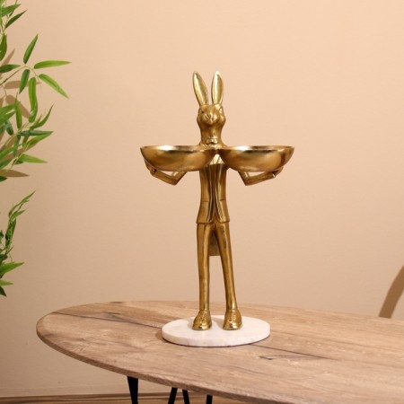 Menzhitsa double "rabbit" treats "aluminum 19x26x48 cm-4