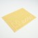 2-in-1 rug for a bowl/animal toilet 40 x 30 cm Meow, beige