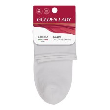 Women's socks Golden Lady Liberta, size 39-41, Bianco color