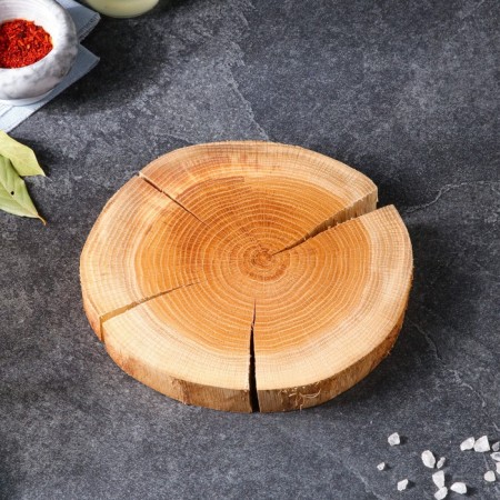 SPIL-DOSKA TORTSEVA "Oak", 20-25 x 3 cm-5