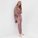 Kit (shirt, trousers) female minku: Light touch color dark pink, river 48