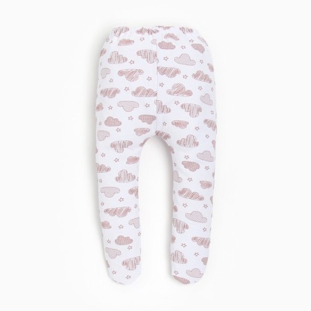 Children's sliders, white color/clouds, height 68cm