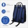 Baby backpack on lightning, blue/red color