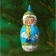 New Year. Chocolate figure on the thread "Santa Claus, Snow Maiden, Snowman", mix, 18 g