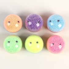 Ball plasticine 6 colors, in capsules, 50 ml