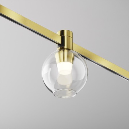 Technical TR148-1-3W3K-BS Bubble, 85x85x115 mm, LED, 3W, 80lm, 3000K, Brass, Brass Complete-3