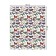 Tables on the table “Flight of butterflies”, rectangular, Saten, size 120x145 cm