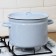 Pan 7 l, without decolleys, induction, metal cover, mix color
