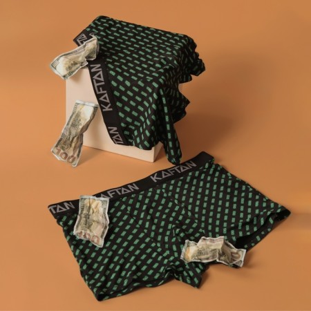 A set of men's panties KAFTAN "BE RICH" 2 pcs, pr 46