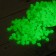 Decorative baby for aquarium, luminous, 9 - 13 mm, 500 g, yellow