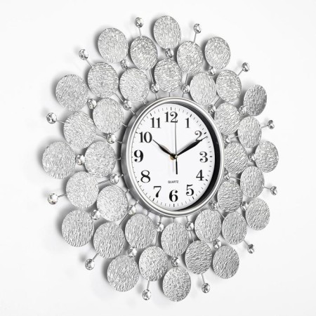 Wall clock, series: openwork, "Pabrad", smooth move, D-60 cm, dial 22 cm-1
