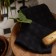 Trick Lovelife "Square" 30x60 cm, black color, 100% cotton, 380 g/m2
