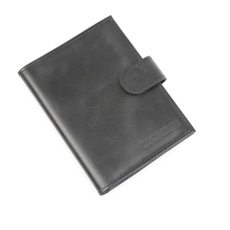 Cover for auto documents and n/k passport, button, pockets 5, color Black pulp VP1031