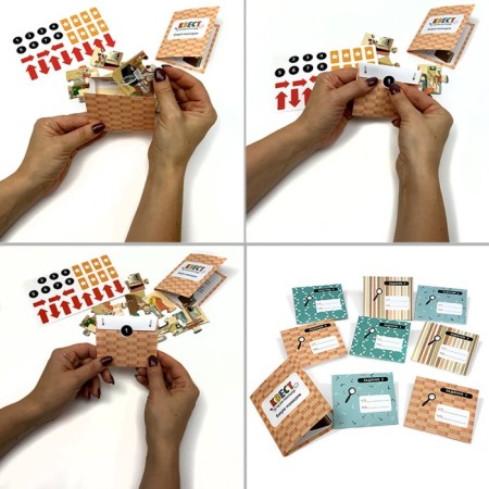 Set of game "quest in a suitcase. Oin Bureau" 8 elements-5