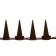 Bird Buyer, 33 × 10 cm, anti -tracing spikes 39 pcs., 3 rows, Greengo