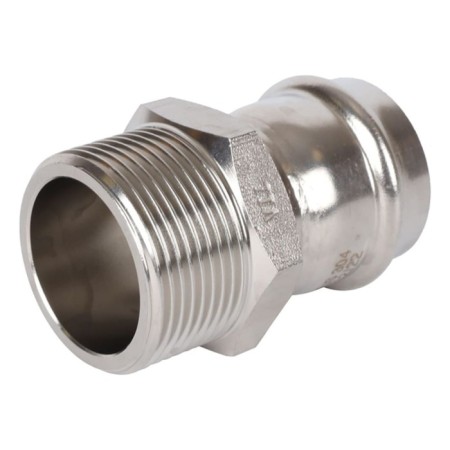 Adapter Rommer RSS-0021-035114, VPR-HR, D = 35 mm x 1 1/4 ", press, stainless steel-3