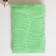 Tainted towel "Wave", size 50x90 cm, 300 g/m2, light green color