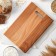Groot board with a dilan handle, 34 × 23 × 1.8 cm, beech