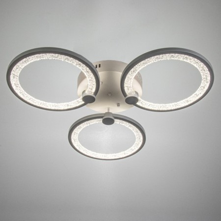Kunayo chandelier LED 84W 3000-6500K PDU white 63.5x63.5x7.5cm-1