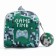 Baby plush backpack with a joke "Joystick", 24*24 cm, color gray color
