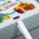 Gift box, packaging, "Happy Birthday", 16.5 x 12.5 x 5 cm