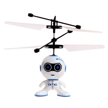 Flying toy "Cosmobot with Blaster", works on the battery, the color of mix-1