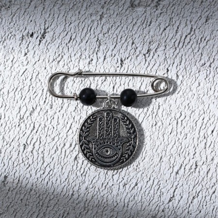Brooch - Pin "Keeper Angel", length 3.5 cm-2