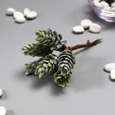 Artificial succulent for creating Florarium "Hall of Color" set 6 pcs 13 cm