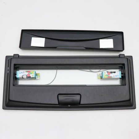 A cover for a rectangular aquarium, 100 liters, diode lamp-2pcs, 75.5 x 34 x 10 cm-3