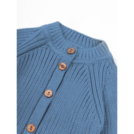 Knitted Knot Killed with a cap Amarobaby Pure Love Tot, height 62 cm, blue color-22